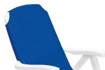 Lettino prendisole SMERALDO TEX by Scab - BLU