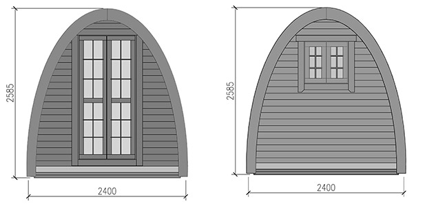 dimensioni casetta in legno