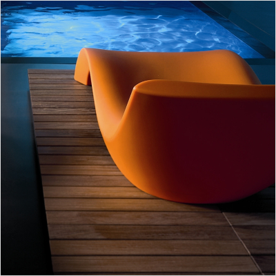 Lettino prendisole piscina CLOE by Myyour