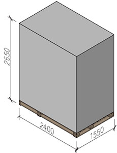 dimensione bancale casetta Teti