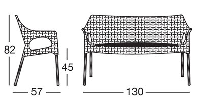 dimensioni divano olimpo scab