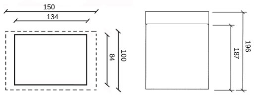 dimensioni casetta in legno