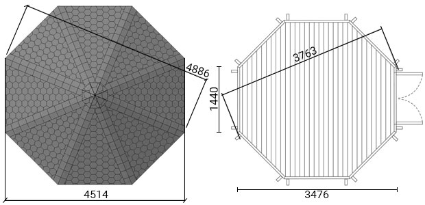 dimensioni casetta da giardino in legno febe