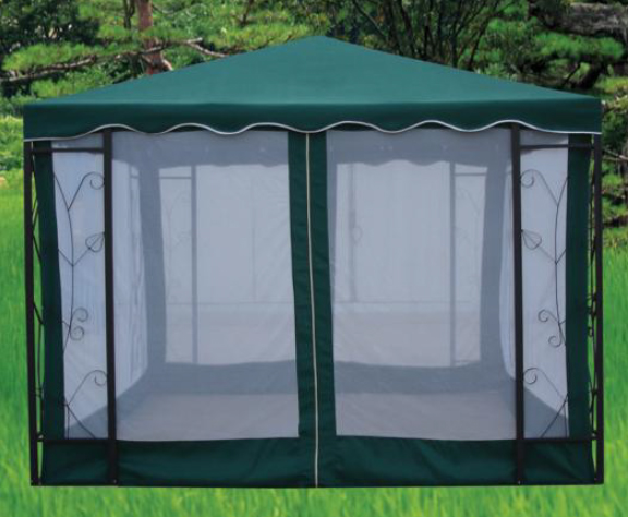 Gazebo con Zanzariera ELBA 3 x 3 x h 2,5 mt quadrato