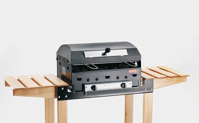 Barbecue Roccia Legno
