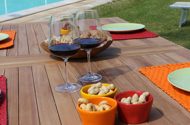 Set pranzo da giardino in legno di teak by Regarden