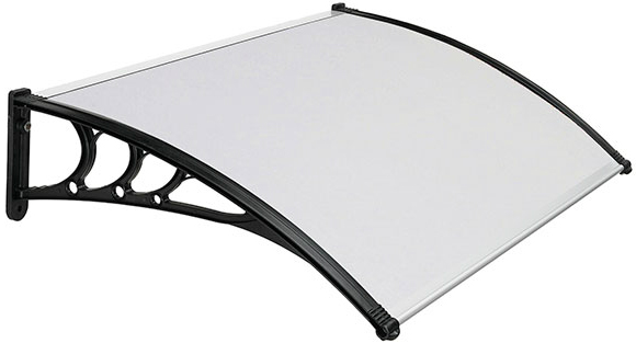 Pensilina in policarbonato e ABS P 100 x L 150 cm