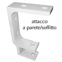 Tenda da sole attacco parete o soffitto