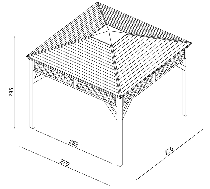 gazebo wagner medio