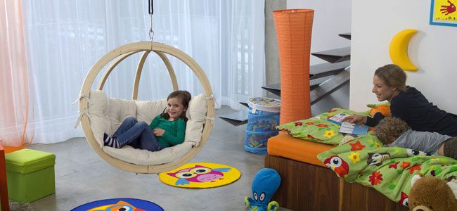 Poltrona sospesa per bambini Kid's Globo by Amazonas