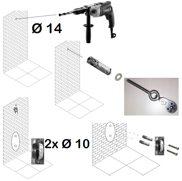 kit parete per vele ingenua