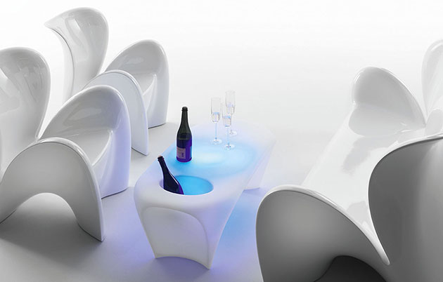 Tavolino LILY con illuminazione by Myyour