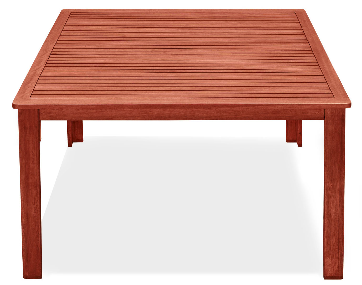 Tavolo in legno di keruing NARCISO quadrato