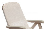 Lettino prendisole SMERALDO TEX by Scab - AVORIO