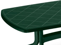 Tavolo da giardino RIBALTO by Scab - VERDE BOSCO 160x90