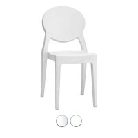 Sedia IGLOO CHAIR in policarbonato by Scab - ignifuga