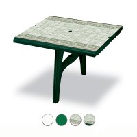 Tavolo Da Giardino Daddy 60 X 60 Contract In Resina By Scab