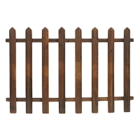 Steccato in legno da giardino 120 x H82 cm